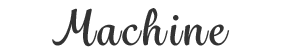 マシンのご紹介